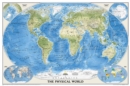 Image for World Physical, Enlarged &amp; Laminated : Wall Maps World