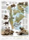 Image for Dinosaurs Of North America Flat : Wall Maps History &amp; Nature