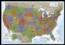 Image for United States Decorator, Enlarged &amp;, Tubed : Wall Maps U.S.