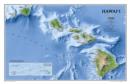 Image for Hawaii Flat : Wall Maps U.S.