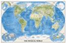 Image for World Physical, Enlarged Flat : Wall Maps World