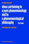 Image for Ideas Pertaining to a Pure Phenomenology and to a Phenomenological Philosophy : Second Book Studies in the Phenomenology of Constitution