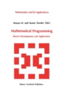 Image for Mathematical Programming