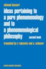 Image for Ideas Pertaining to a Pure Phenomenology and to a Phenomenological Philosophy : Second Book Studies in the Phenomenology of Constitution