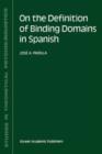 Image for On the Definition of Binding Domains in Spanish