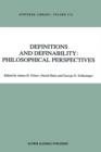 Image for Definitions and Definability: Philosophical Perspectives