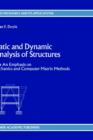 Image for Static and Dynamic Analysis of Structures