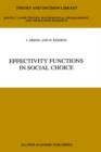 Image for Effectivity Functions in Social Choice