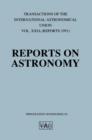 Image for Reports on Astronomy