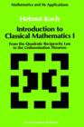 Image for Introduction to Classical Mathematics I