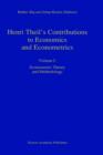 Image for Henri Theil’s Contributions to Economics and Econometrics