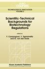 Image for Scientific-Technical Backgrounds for Biotechnology Regulations