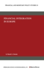 Image for Financial Integration in Europe