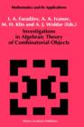Image for Investigations in Algebraic Theory of Combinatorial Objects
