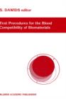 Image for Test Procedures for the Blood Compatibility of Biomaterials
