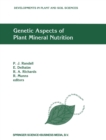 Image for Genetic Aspects of Plant Mineral Nutrition