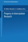 Image for Progress in Intercalation Research