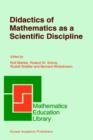Image for Didactics of Mathematics as a Scientific Discipline