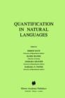 Image for Quantification in Natural Languages