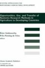 Image for Opportunities, Use, And Transfer Of Systems Research Methods In Agriculture To Developing Countries