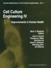 Image for Cell Culture Engineering : v. 4 : Improvements of Human Health