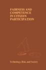 Image for Fairness and Competence in Citizen Participation