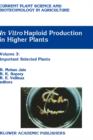 Image for In vitro Haploid Production in Higher Plants