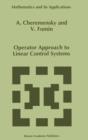 Image for Operator Approach to Linear Control Systems