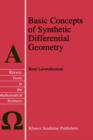 Image for Basic Concepts of Synthetic Differential Geometry