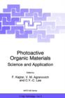 Image for Photoactive Organic Materials