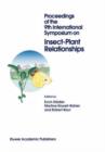 Image for Proceedings of the 9th International Symposium on Insect-Plant Relationships