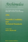 Image for Scientific Credibility and Technical Standards in 19th and early 20th century Germany and Britain