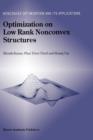 Image for Optimization on Low Rank Nonconvex Structures