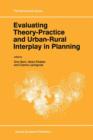 Image for Evaluating Theory-Practice and Urban-Rural Interplay in Planning