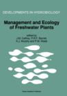 Image for Management and Ecology of Freshwater Plants
