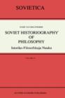 Image for Soviet Historiography of Philosophy