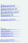 Image for Educational innovation in economics and business2: In search of quality