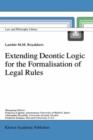 Image for Extending Deontic Logic for the Formalisation of Legal Rules