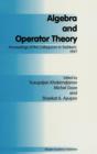 Image for Algebra and Operator Theory