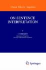 Image for On Sentence Interpretation