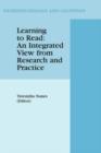 Image for Learning to Read: An Integrated View from Research and Practice
