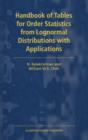 Image for Handbook of Tables for Order Statistics from Lognormal Distributions with Applications