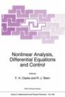 Image for Nonlinear Analysis, Differential Equations and Control