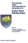 Image for Proceedings of the 10th International Symposium on Insect-Plant Relationships