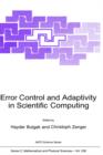 Image for Error Control and Adaptivity in Scientific Computing