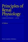 Image for Principles of Renal Physiology