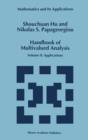 Image for Handbook of Multivalued Analysis : Volume II: Applications