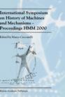 Image for International Symposium on History of Machines and MechanismsProceedings HMM 2000
