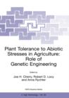 Image for Plant Tolerance to Abiotic Stresses in Agriculture: Role of Genetic Engineering