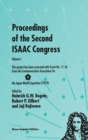 Image for Proceedings of the Second ISAAC Congress : Volume 1: This project has been executed with Grant No. 11–56 from the Commemorative Association for the Japan World Exposition (1970)